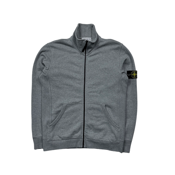 Stone Island 2011 Thick Cotton Zipped Track Top Large Mat s Island