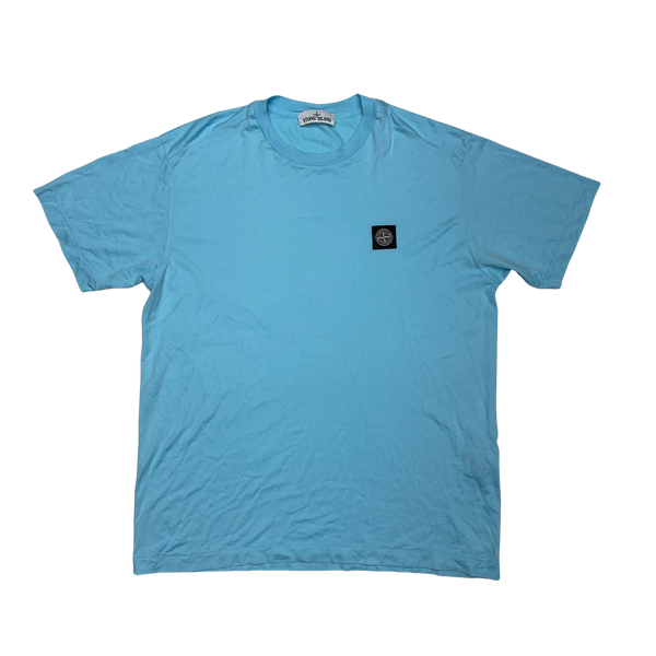 Stone Island 2020 Blue Cotton T Shirt – Mat's Island