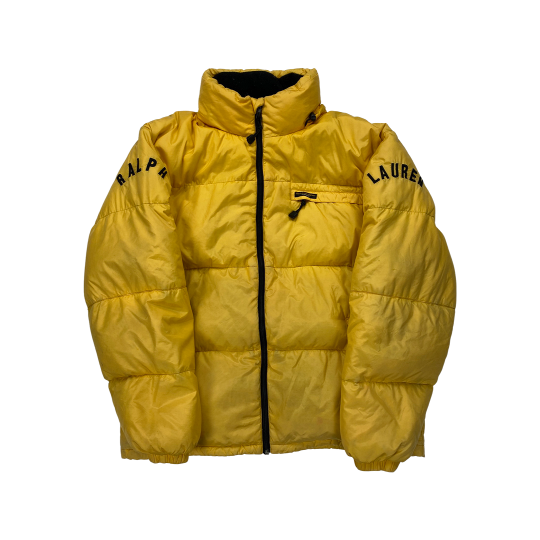 Polo sport clearance puffer jacket yellow