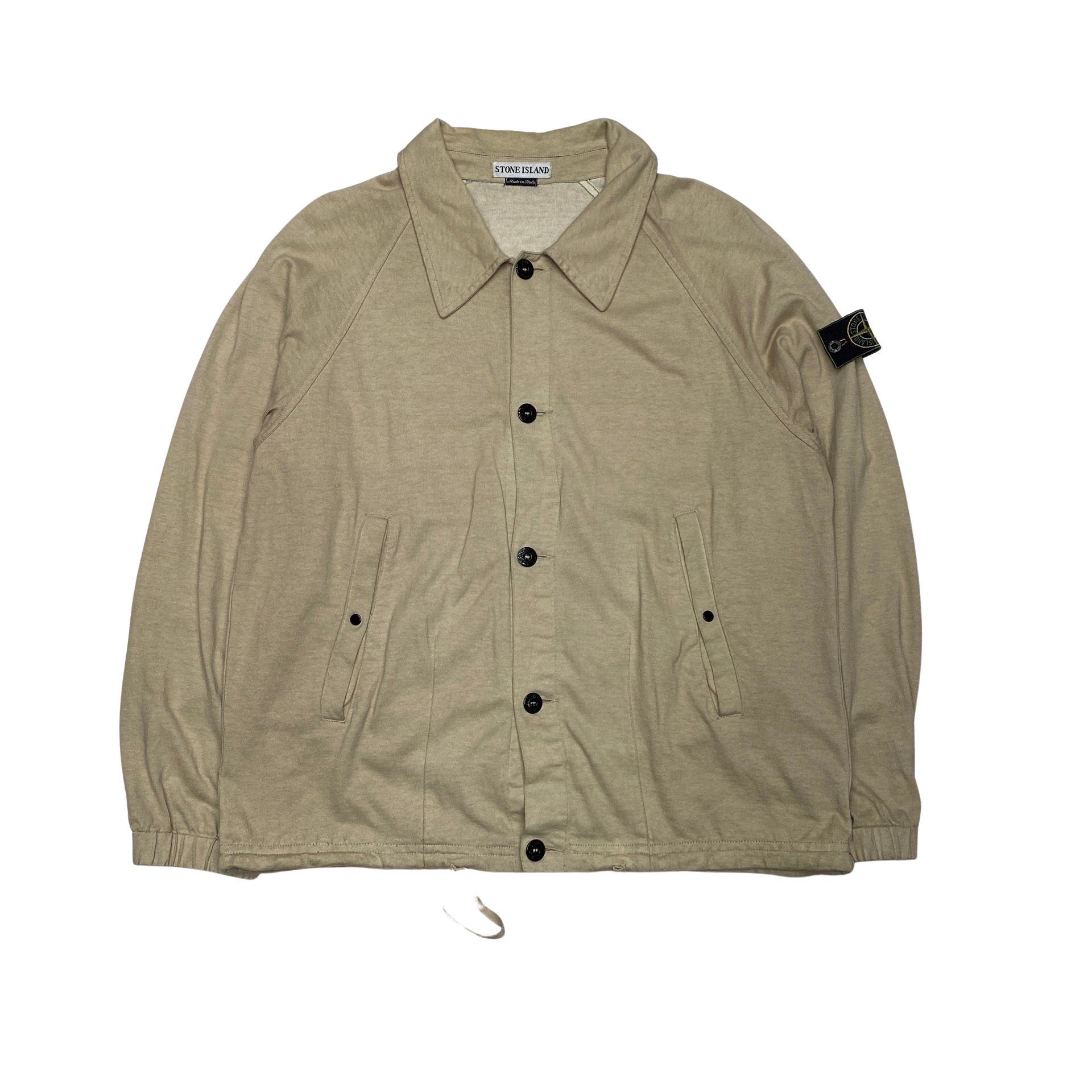 Stone Island Cream Vintage 1998 Cotton Jacket – Mat's Island