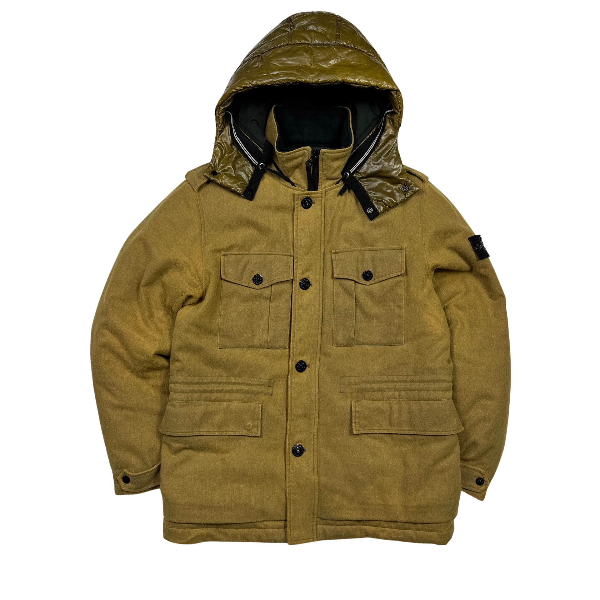 Stone island ice 2025 wool jacket