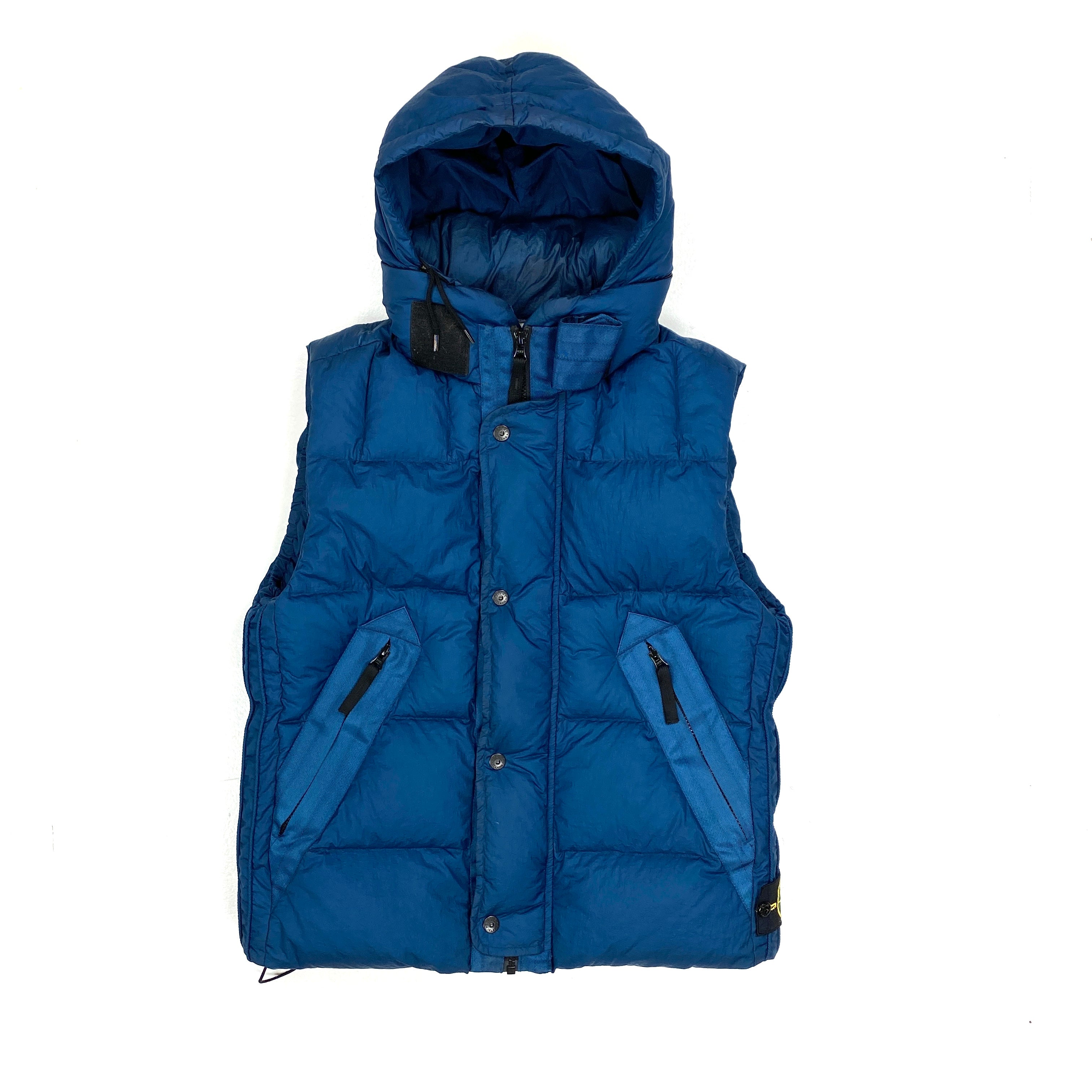 Stone Island AW 2009 Mesh Badge Gilet Mat s Island