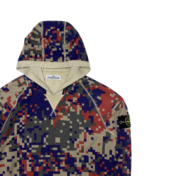 Stone Island Rare Reversible Digital Camo Hoodie