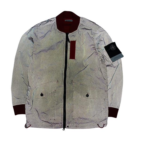 Stone Island Red 2016 Pixel Reflective Jacket