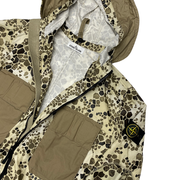 Stone island alligator camo parka shop