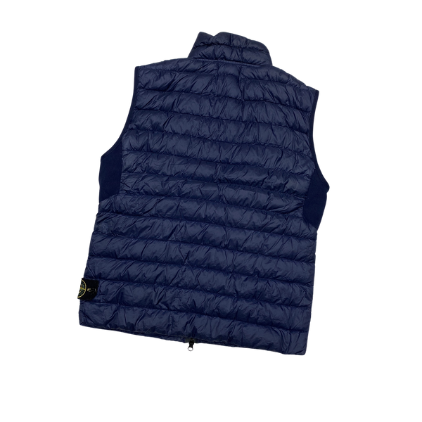 Stone island outlet blue gilet