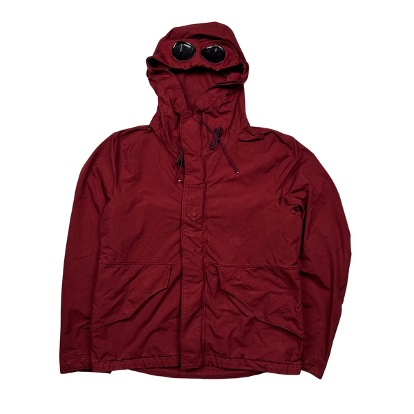 CP Company Red Micro Kei Goggle Jacket - 3XL