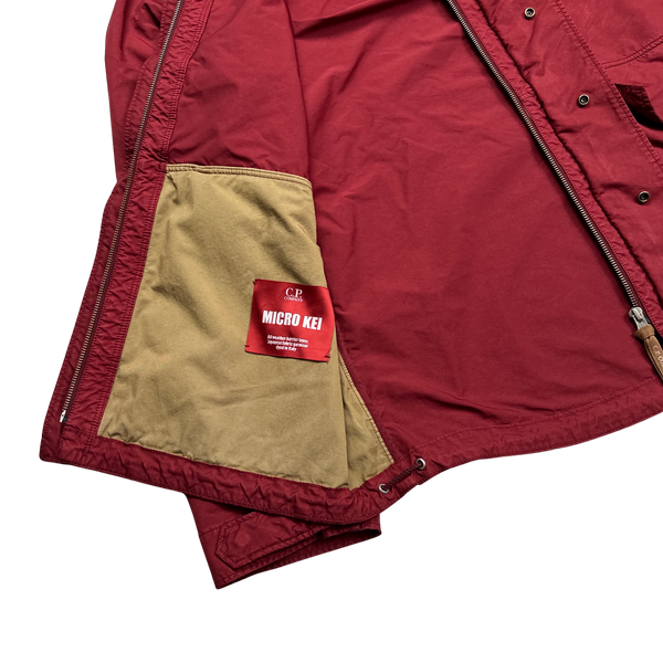 CP Company Red Micro Kei Goggle Jacket - 3XL