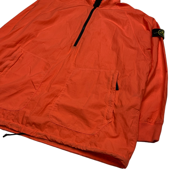 Stone Island Orange Lightweight Smock Overshirt – Mat's Island