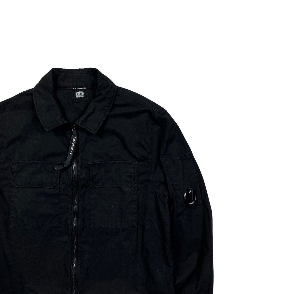 CP Company Black Overshirt - Small – Mat's Island