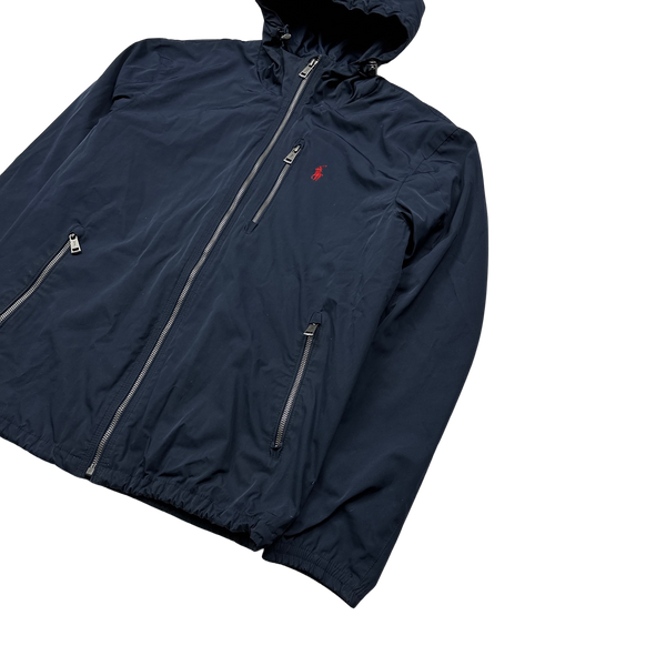 Ralph Lauren Navy Windbreaker Jacket - Small