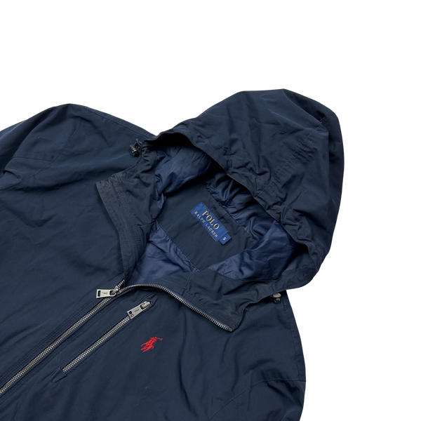 Ralph Lauren Navy Windbreaker Jacket - Small