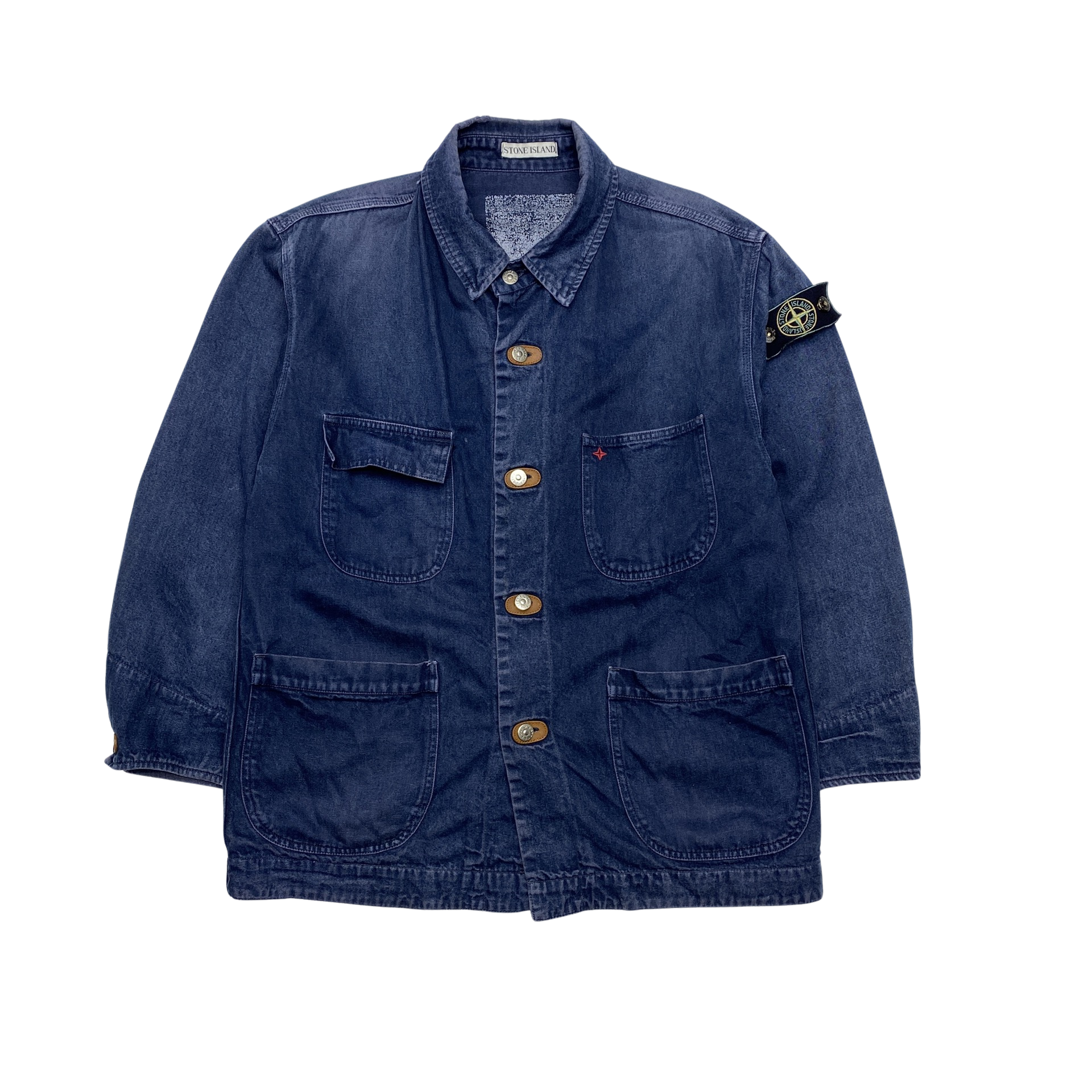 Gジャン/デニムジャケットstone island 1986 vintage denim jacket