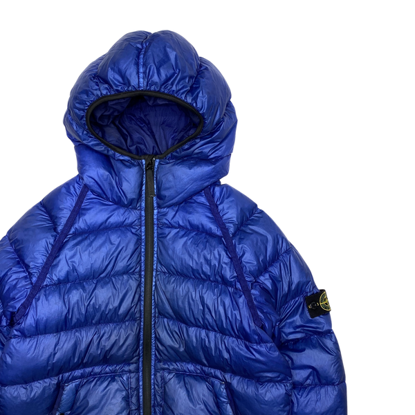 Stone Island 2012 Blue Down Puffer Jacket