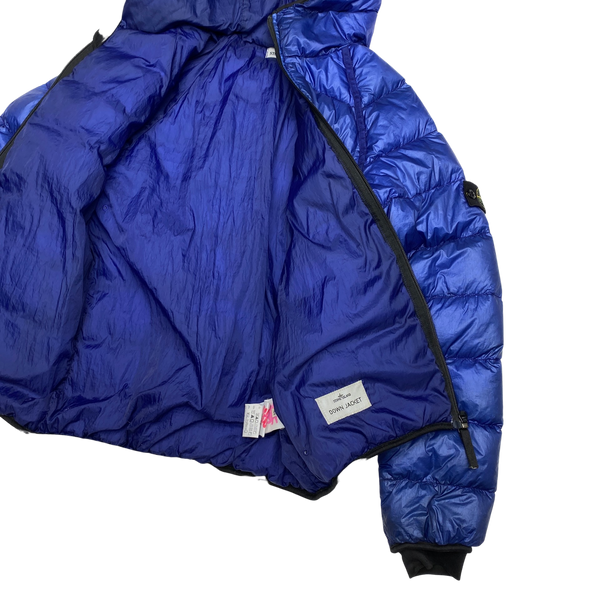 Stone Island 2012 Blue Down Puffer Jacket