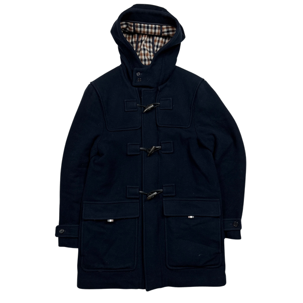 Aquascutum Checked Duffle Jacket - Medium
